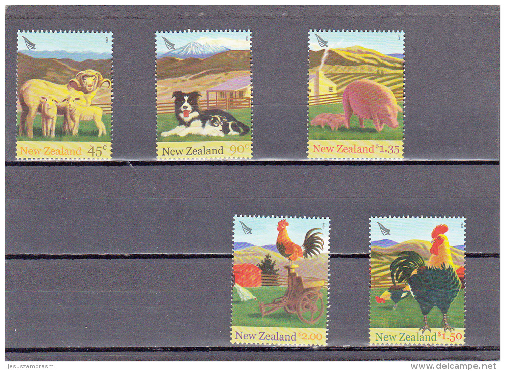 Nueva Zelanda Nº 2130 Al 2134 - Unused Stamps
