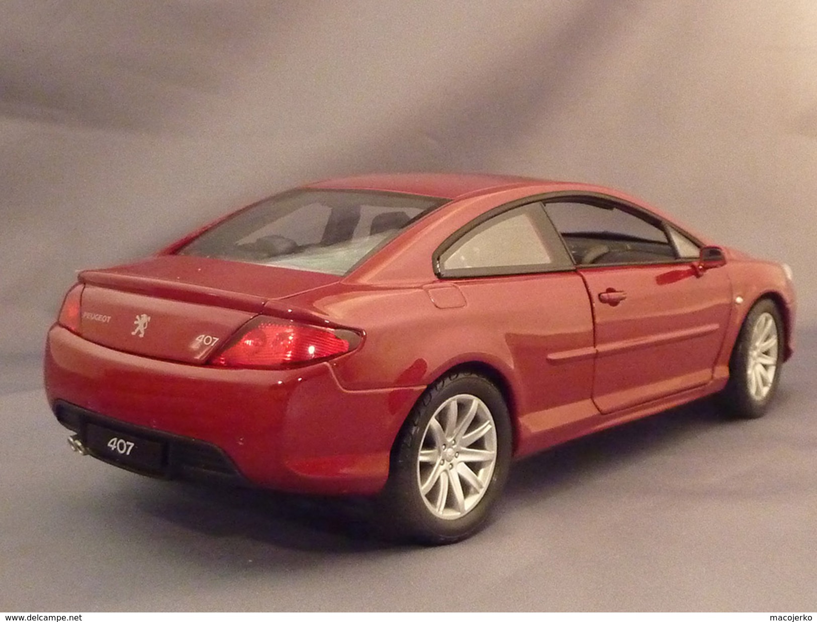 Welly 12562, Peugeot 407 Coupé, 1:18 - Welly