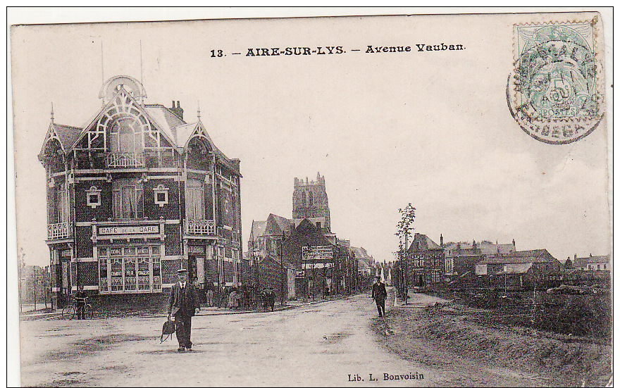 AIRE Sur LA LYS - Avenue Vauban ,animée - Aire Sur La Lys