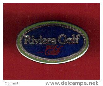 29108-pin's Riviera Golf.signé Cosiro. - Golf