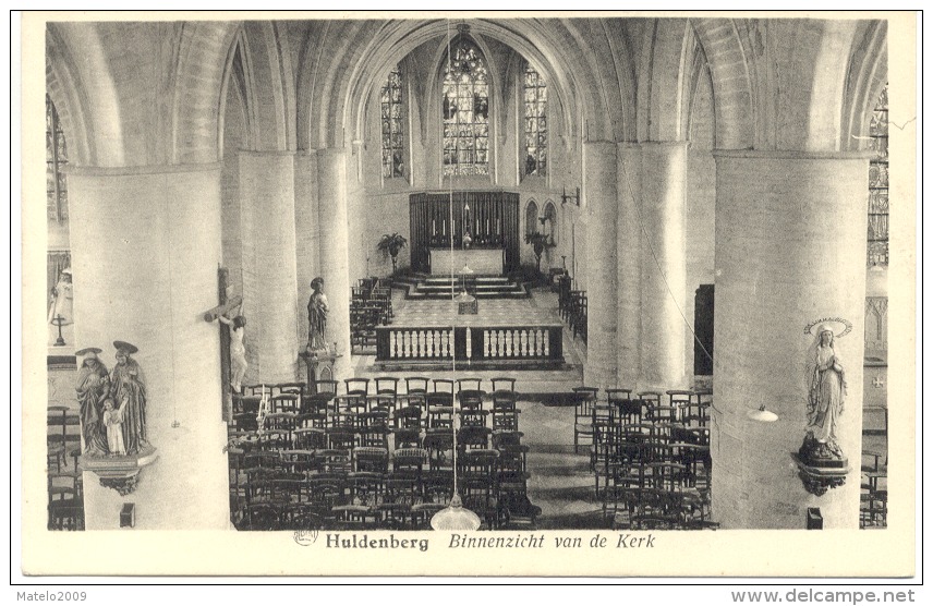 HULDENBERG (3040 Binnenzicht Van De Kerk - Huldenberg