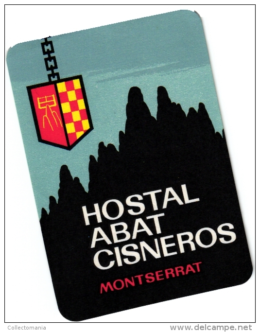 11  Hotel Labels Espana Spain Spanje Espagne   FLOrido - Estartit  Torremolinos San Sebastian Cordoba Varna Montserrat - Hotel Labels