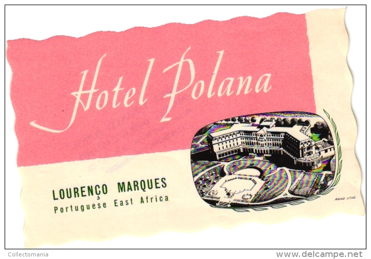 10  Hotel Labels SPAIN Espagne Espania Gran Canaria - Las Vegas Tenerife - Bajamar - Metropol - Santa Cruz - - Hotel Labels