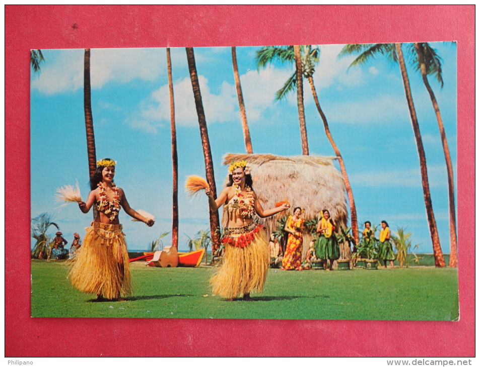 Honolulu,HI--Tahitian Dancers--not Mailed--PJ 129 - Honolulu