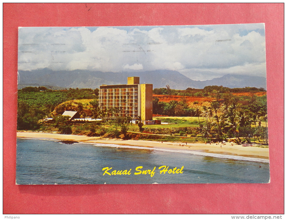Kauai,HI--Kauai Surf Hotel--cancel 1963--PJ 129 - Kauai