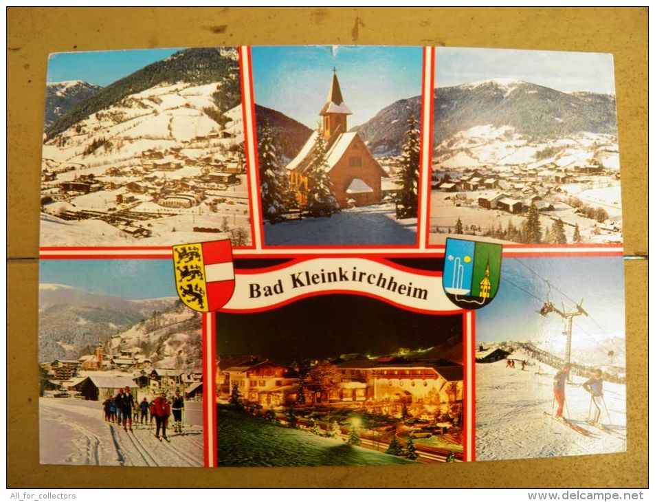 2 Scans, Post Card Sent From Austria, Special Cancel Bad Kleinkirchheim - Lettres & Documents