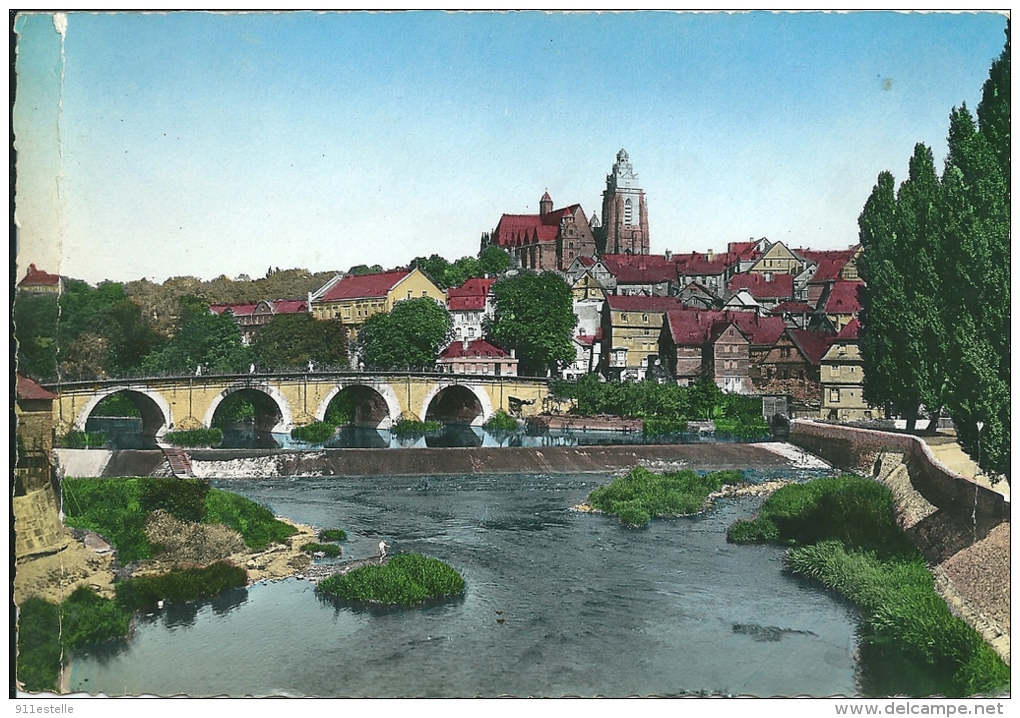 Vue De  WETZLAR  En 1954  ( Pli Vertical ) - Wetzlar