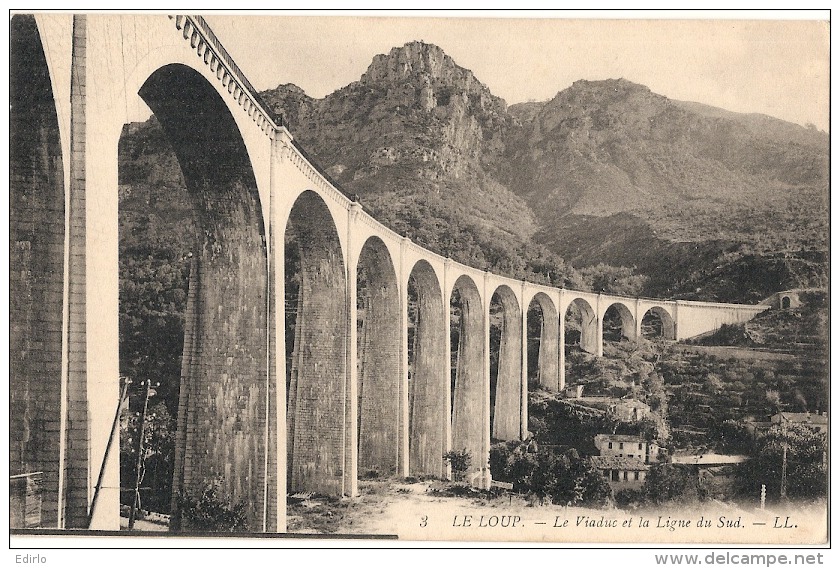 LE LOUP - Le Viaduc Et La Ligne Du Sud   Neuve TTB - Other & Unclassified