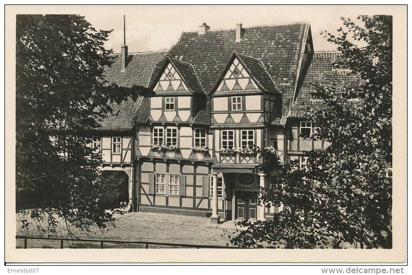 PK-CP Deutschland ("DDR"), Quedlinburg Klopstock-Haus, Gebraucht, Siehe Bilder!*) - Quedlinburg