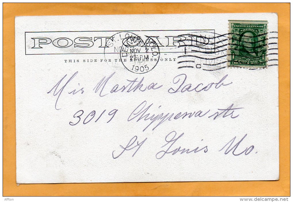 Denver Col 1905 Postcard - Denver