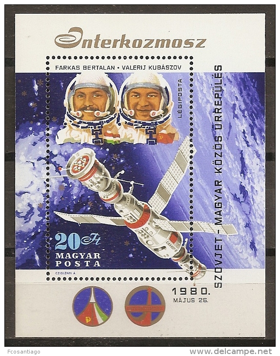 ESPACIO - HUNGRÍA 1980 - Yvert #H146 - MNH ** - Europa