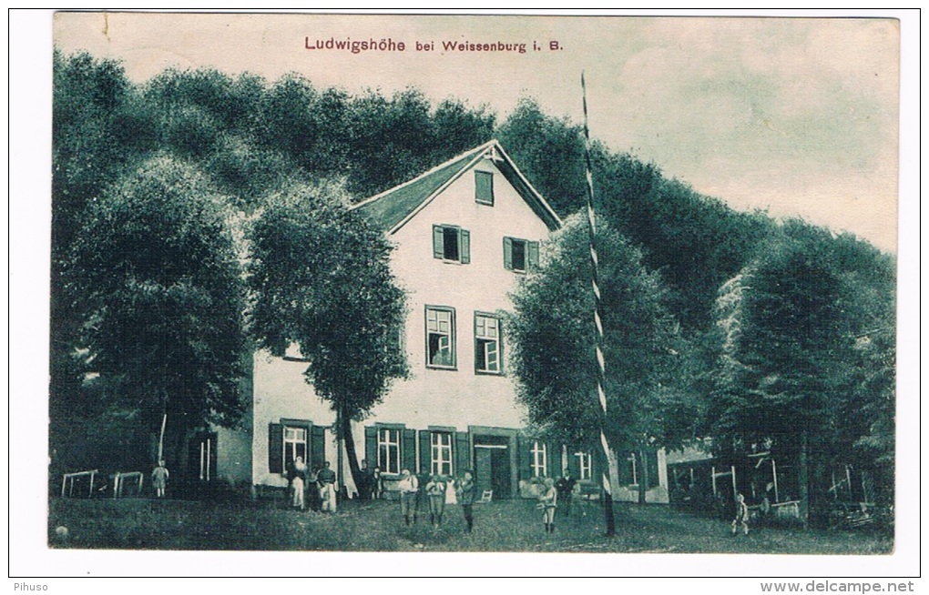 D3797   WEISSENBURG : Ludwighöhe - Weissenburg