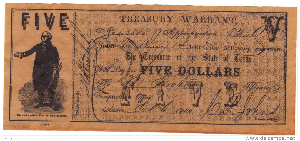 ETATS UNIS, COPY OF BANKNOTE NOT ORIGINAL.  (3B14) - Unclassified