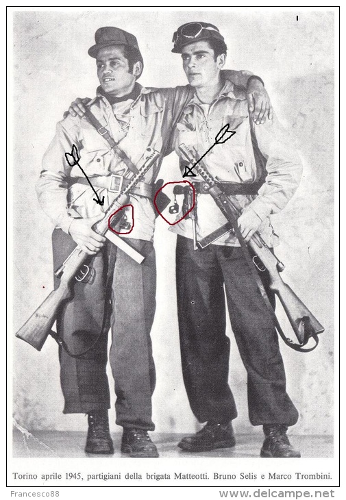 WW"  "carichino " Originale MAB 38A - Armes Neutralisées