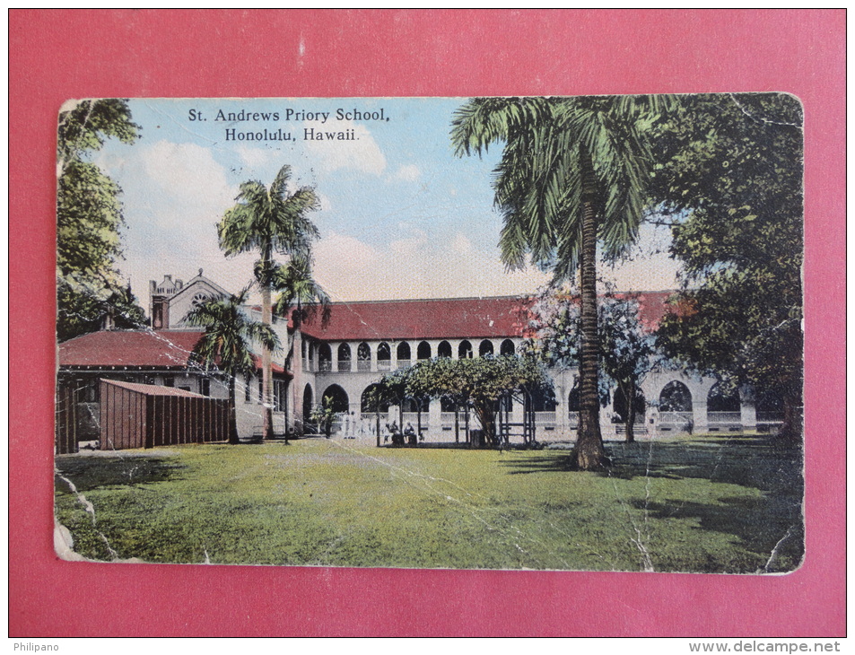 Honolulu,HI--St. Andrews Priory School--cancel No Year--PJ 130 - Altri & Non Classificati