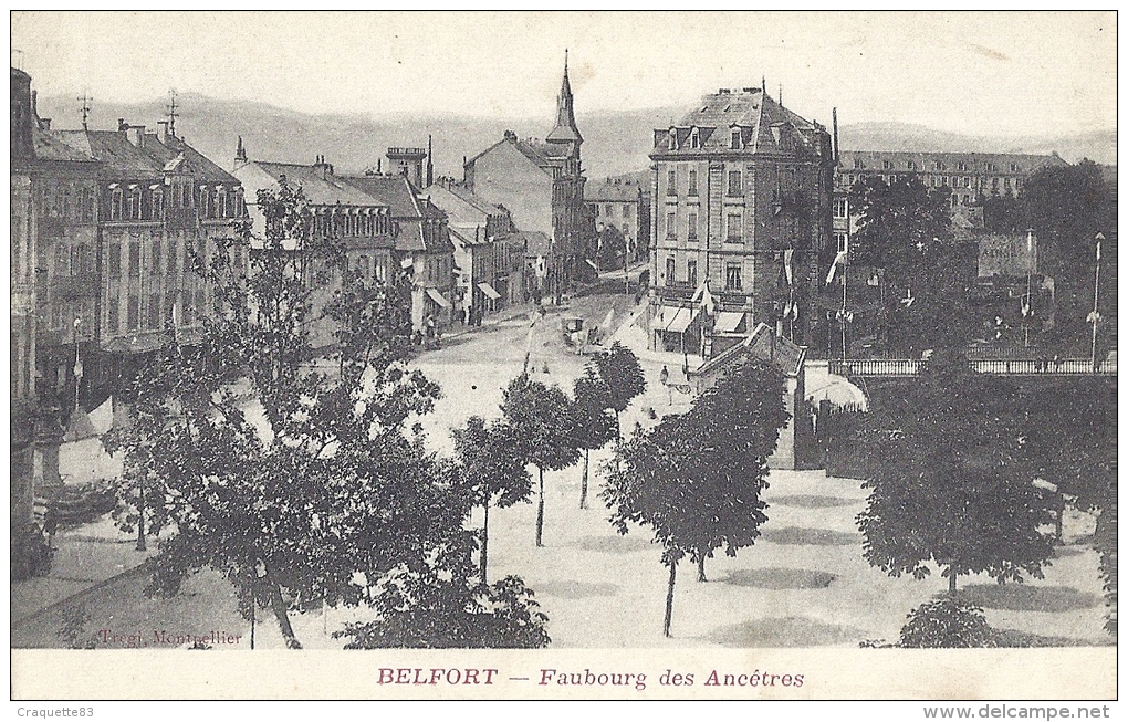 BELFORT-  FAUBOURG DES ANCETRES - Belfort - Ville