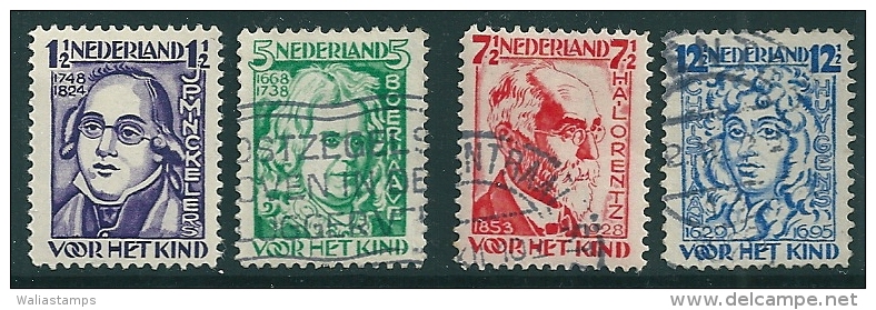 Netherlands 1928 SG 373-6a  Used - Ungebraucht