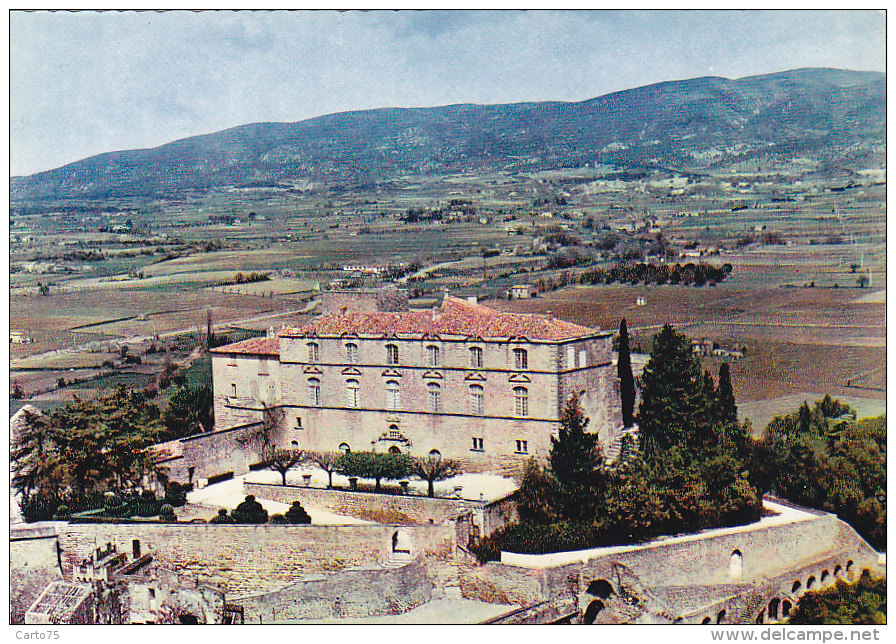 Ansouis 84 -  Panorama Château - Ansouis