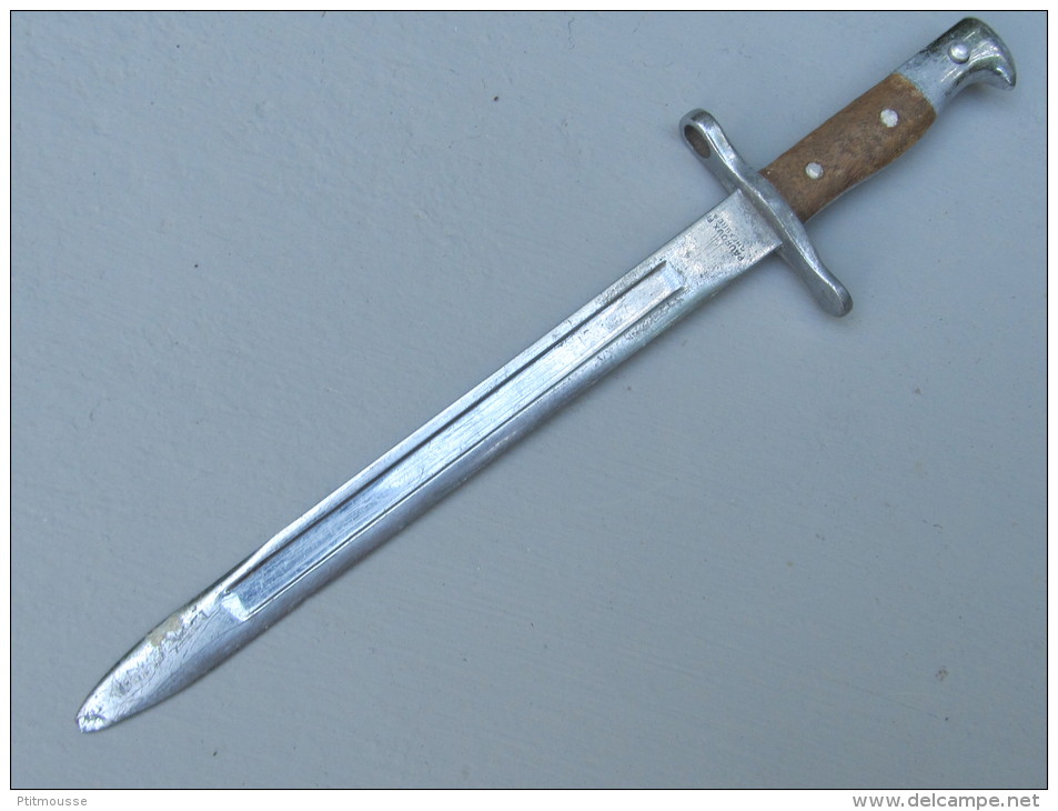 BAÏONNETTE MINIATURE SUISSE COUPE-PAPIER / FABRICATION ANCIENNE - Knives/Swords