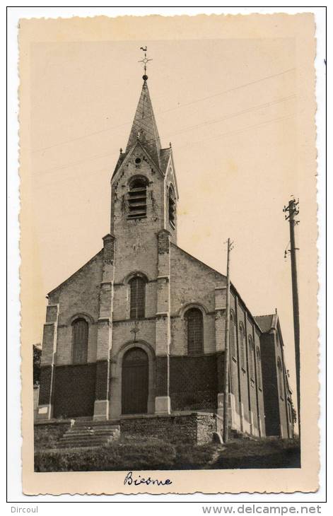 24728  -    Biesme  Carte  Photo -  église - Mettet