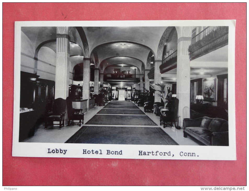 Hartford,CT--Hotel Bond--not Mailed--PJ 134 - Hartford