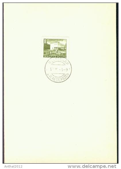 Stamp Bélyegz&#337; Zalaegerszeg 4.10.1959 8 F - Postmark Collection