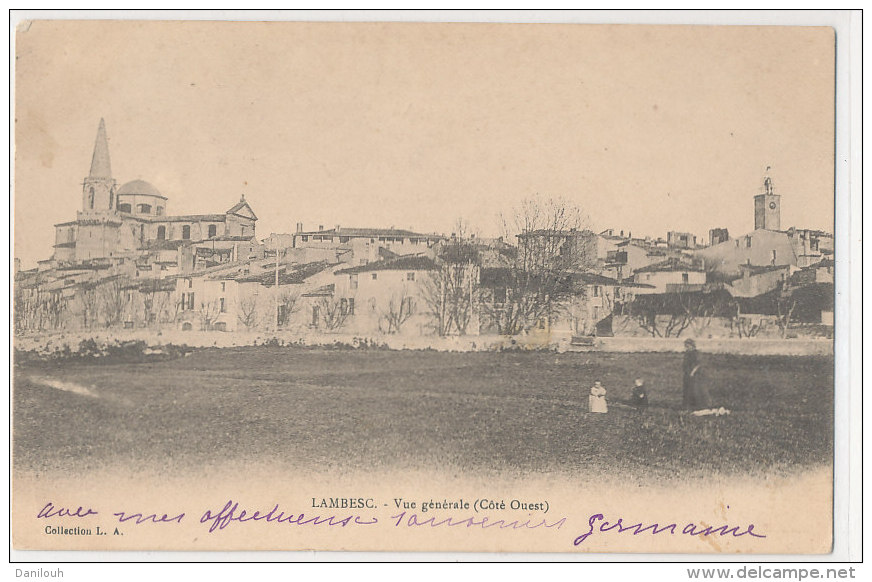 13 // LAMBESC   Vue Générale, Coté Ouest - Lambesc