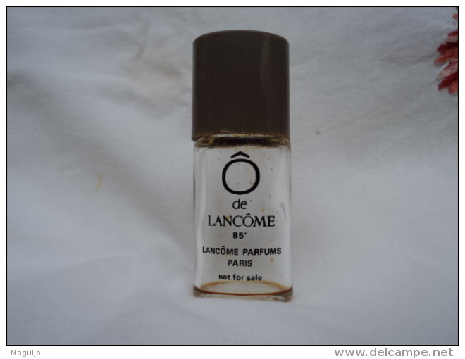 LANCOME "Ö DE LANCOME "BC GRIS  MINI  VIDE & S´EST FAIT  SANS BOITE    VOIR & LIRE !! - Miniatures Womens' Fragrances (without Box)