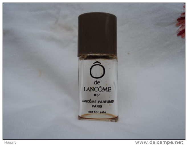 LANCOME "Ö DE LANCOME "BC GRIS  MINI  VIDE & S´EST FAIT  SANS BOITE    VOIR & LIRE !! - Miniatures Femmes (sans Boite)