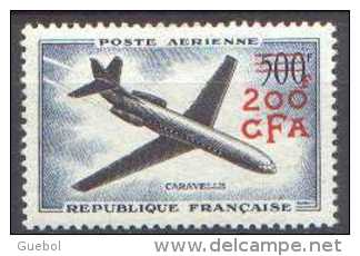 Réunion N° PA 56 ** Avion Caravelle 500frs - Airmail