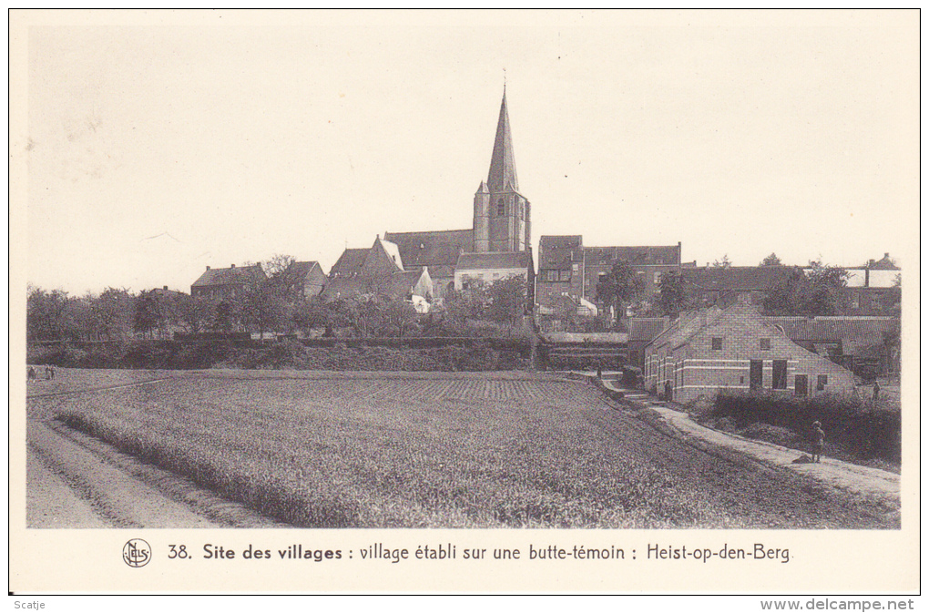 Heist-op-den-Berg. -  Village établi Sur Une Butte-témoin - Heist-op-den-Berg