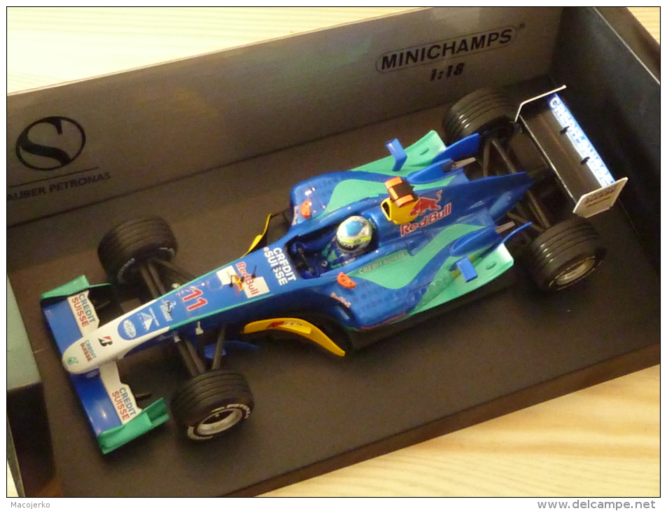 Minichamps 100040011, Sauber Petronas C23, Fisichella, 1:18 - Minichamps