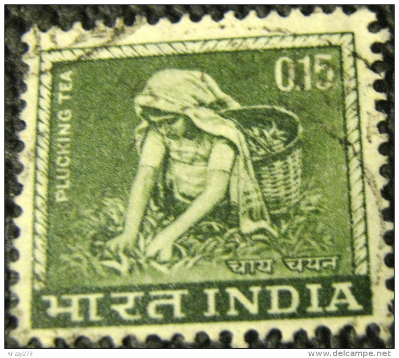 India 1965 Tea Plucking 0.15 - Used - Oblitérés