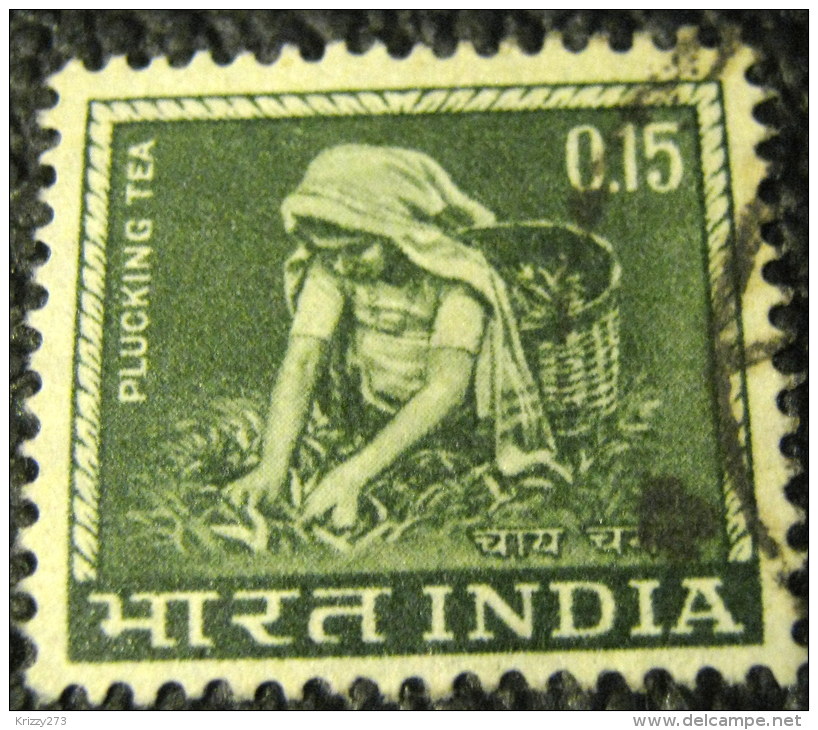 India 1965 Tea Plucking 0.15 - Used - Gebraucht