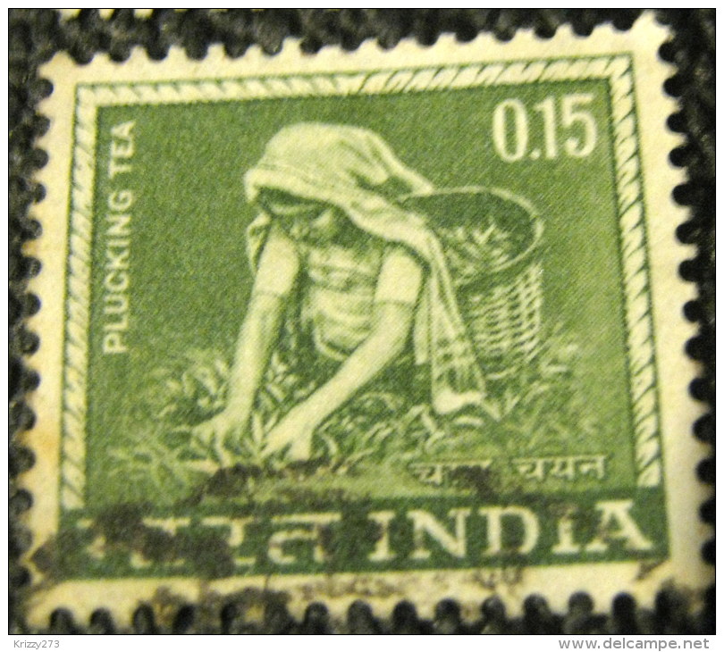 India 1965 Tea Plucking 0.15 - Used - Oblitérés