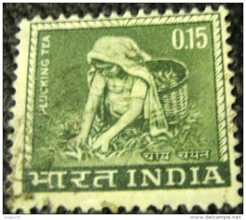 India 1965 Tea Plucking 0.15 - Used - Oblitérés