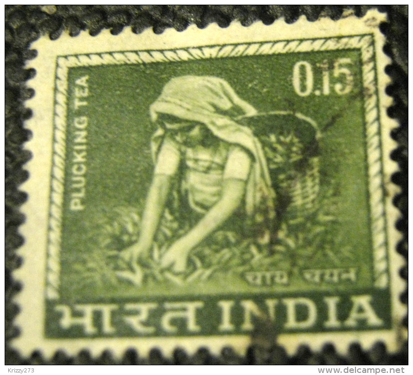 India 1965 Tea Plucking 0.15 - Used - Oblitérés