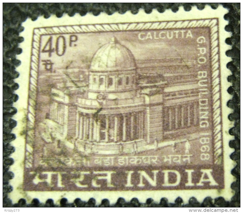 India 1967 Calcutta GPO Building 40 - Used - Oblitérés
