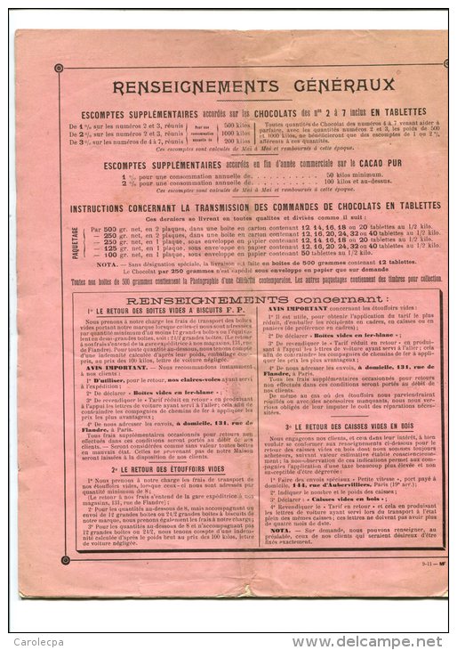 FELIX POTIN - CATALOGUE DU GROS SAISON 1911 6 Articles Pour Noel Et Jour De L An - 1900 – 1949