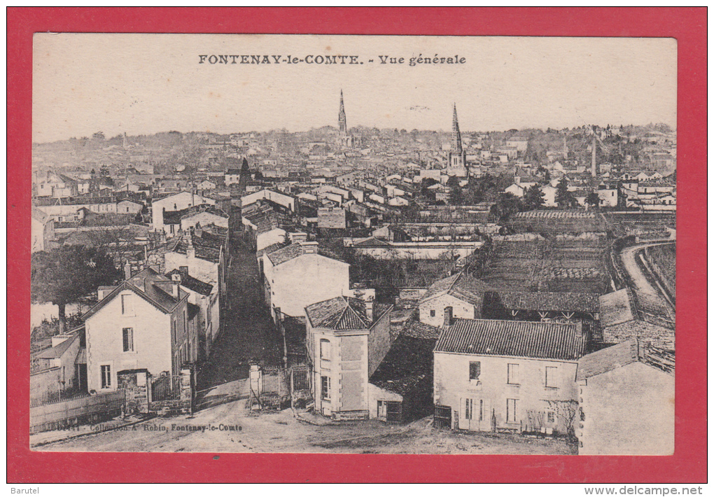 FONTENAY LE COMTE --> Vue Générale - La Chaize Le Vicomte