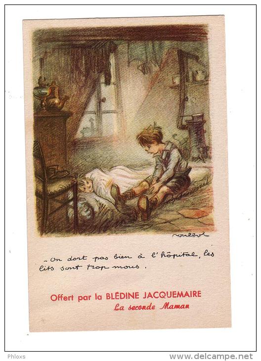 PUBLICITE/ILLUSTRATEUR/Bl   édine   Jacquemaire/Poulbot/On Dort Pas Bien.../Réf:4497 - Reclame