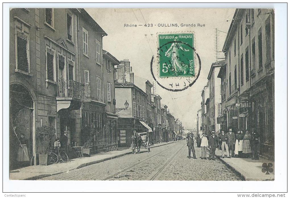 OULLINS  ( 69 )  - Grande Rue - Oullins