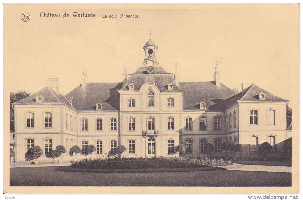 Warfusée . -  Château De Warfusée;  La Cour D' Honneur - Saint-Georges-sur-Meuse