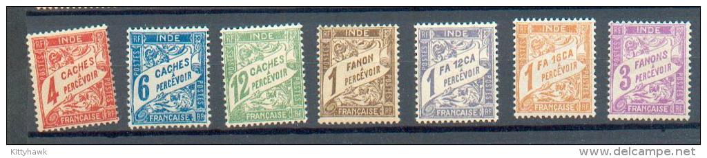 INDE 280 - YT Taxe 12 à 18 * - Unused Stamps
