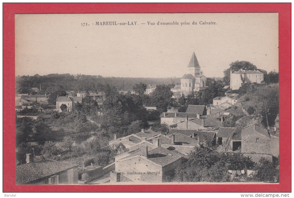 MAREUIL SUR LAY --> Vue D´Ensemble Prise Du Calvaire - Mareuil Sur Lay Dissais