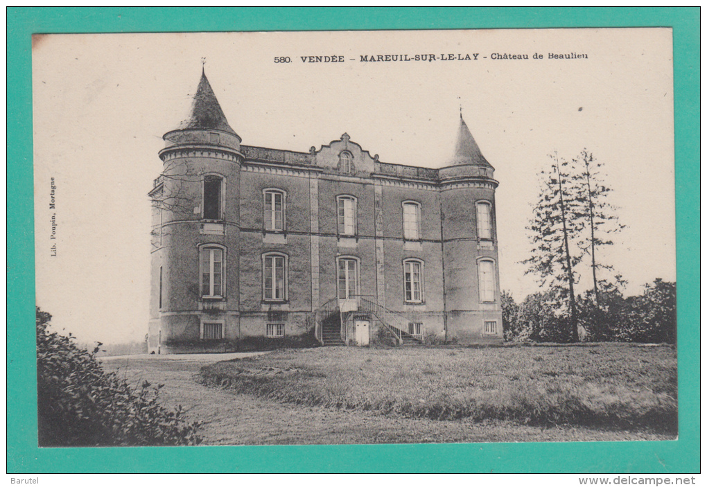 MAREUIL SUR LE LAY --> Château De Beaulieu - Mareuil Sur Lay Dissais