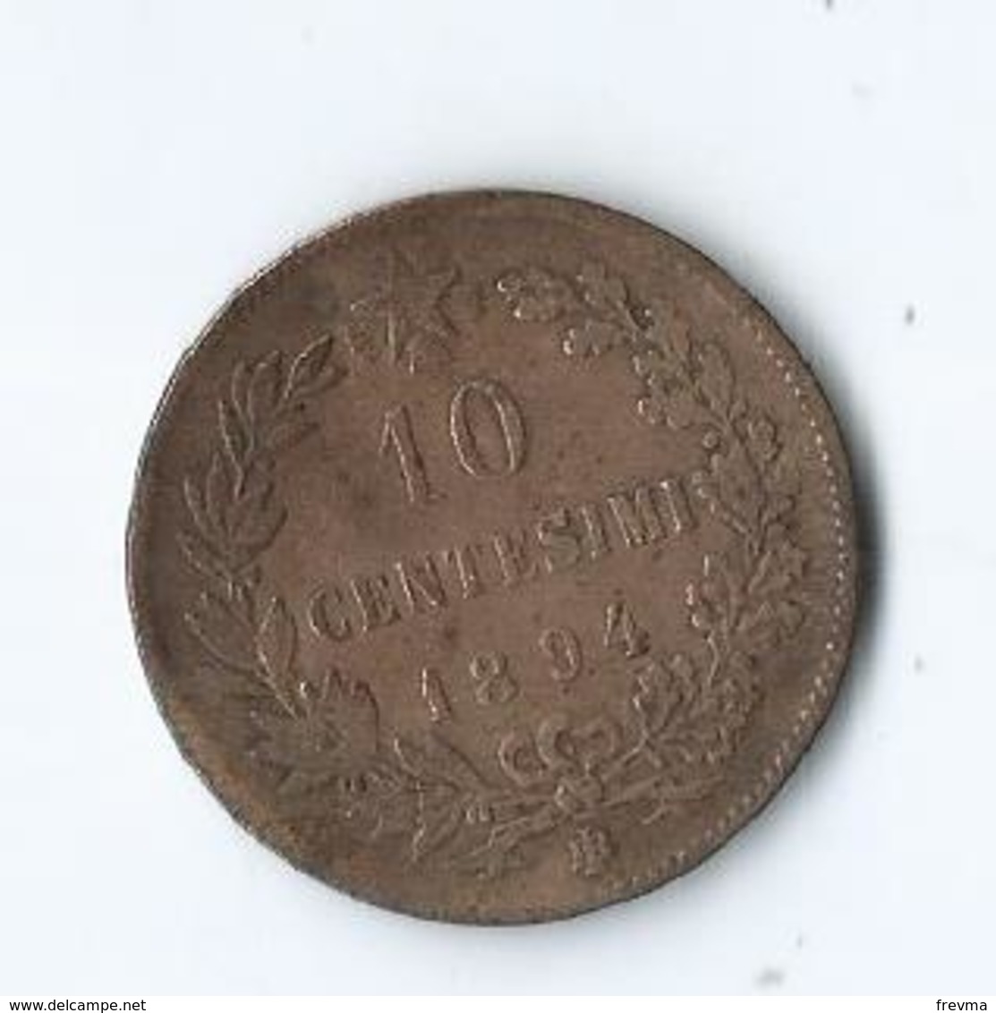 10 Centesimi Umberto I 1894 B - 1 000 Liras