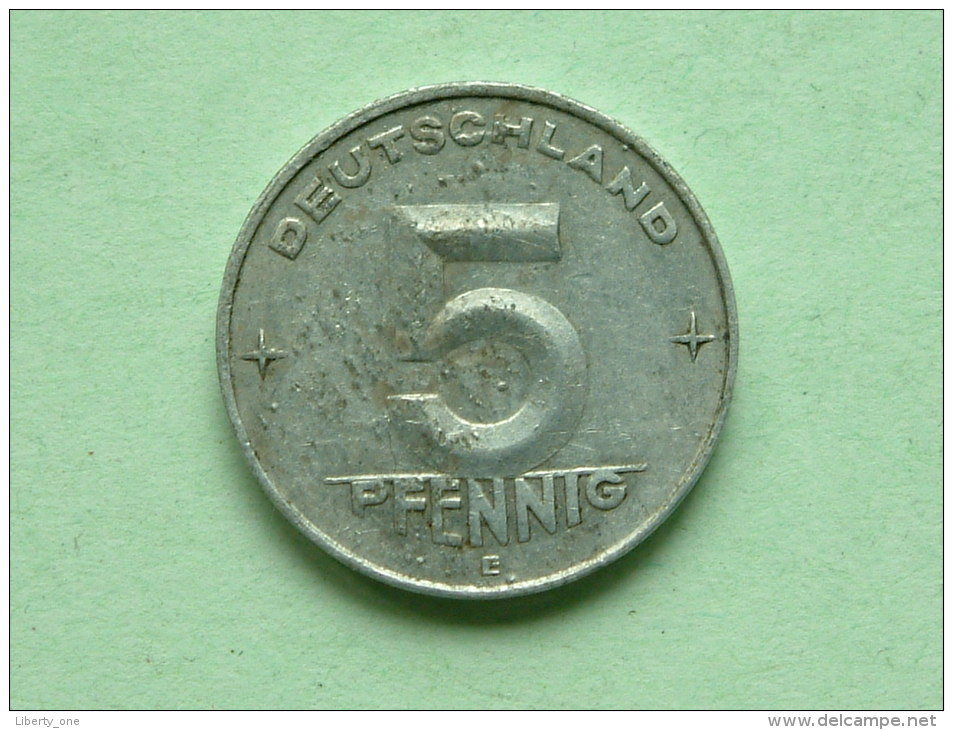 1952 E - 5 PFENNIG / KM 6 ( For Grade , Please See Photo ) ! - 5 Pfennig