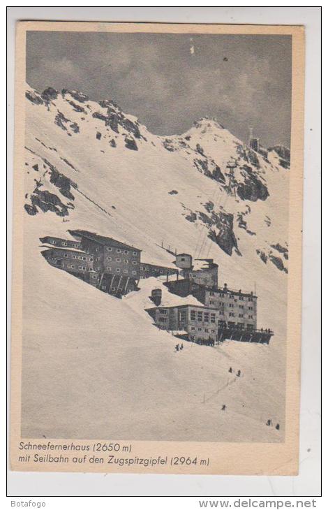 CPA SCHNEEFERNERHAUS - Zugspitze