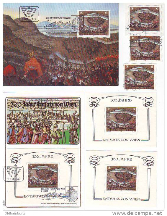 1025z8: Österreich 1983, Türkenbelagerung, Maximumkarte Plus ** Ausgaben - ...-1858 Prefilatelia